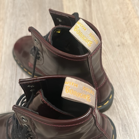 Vegan Dr. Martens Lace up Boots - Picture 5 of 12